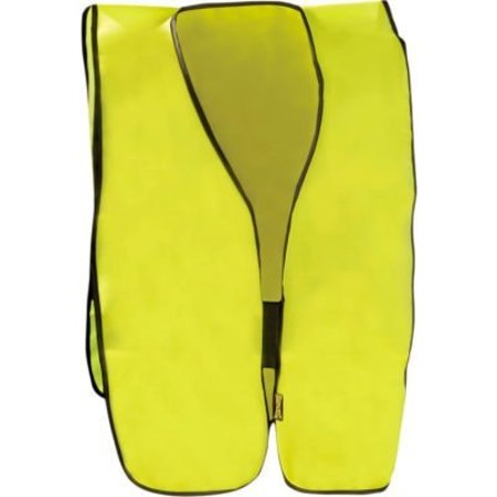 OCCUNOMIX Value Solid Vest Hi-Vis Yellow, 4XL,  LUX-XNTS-Y4X